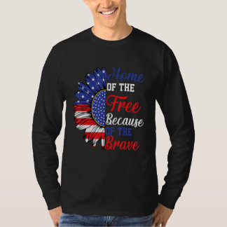 T-shirt Home Of The Free Because Of The Brave