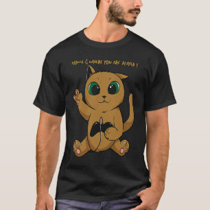 T-shirt home player 1 chat gamer