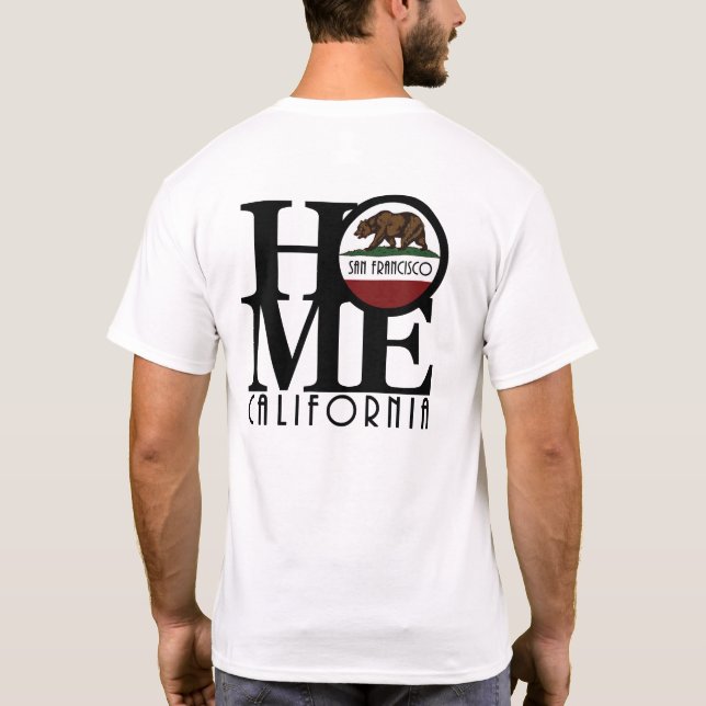 T-shirt HOME San Francisco (retouche) (Dos)