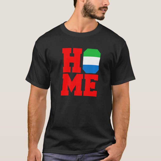 T-shirt HOME Sierra Leone (Devant)