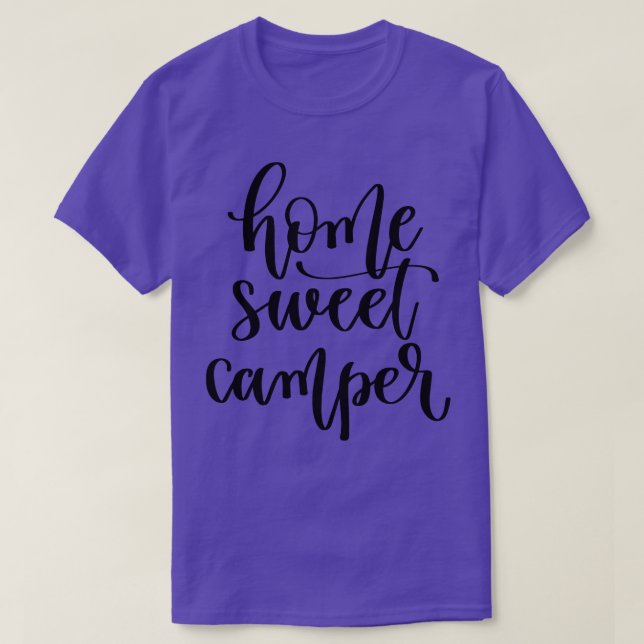 T-shirt Home Sweet Camper 1 (Design devant)