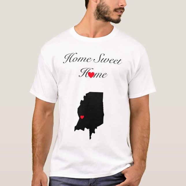 T-shirt Home Sweet Home (Devant)