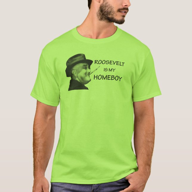 T-shirt Homeboy de FDR (Devant)