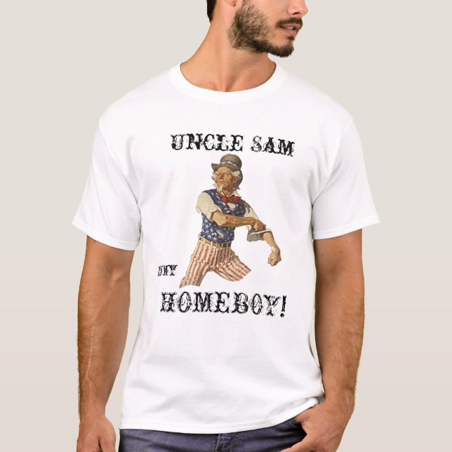 T-shirt Homeboy d'Oncle Sam (Devant)