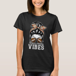 T-shirt Homecoming Vibes Retro Football Saison Jour de jeu