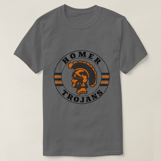 T-shirt Homer Trojans (Design devant)