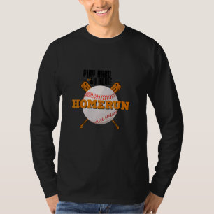 T-shirt Homerun Football Go Sports Team Baseball Play Ha