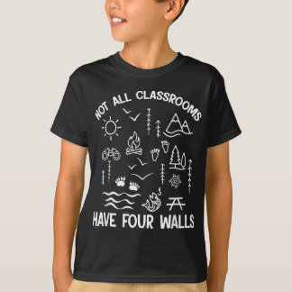 T-shirt Homeschol Nature Apprentissage Toutes les classes 