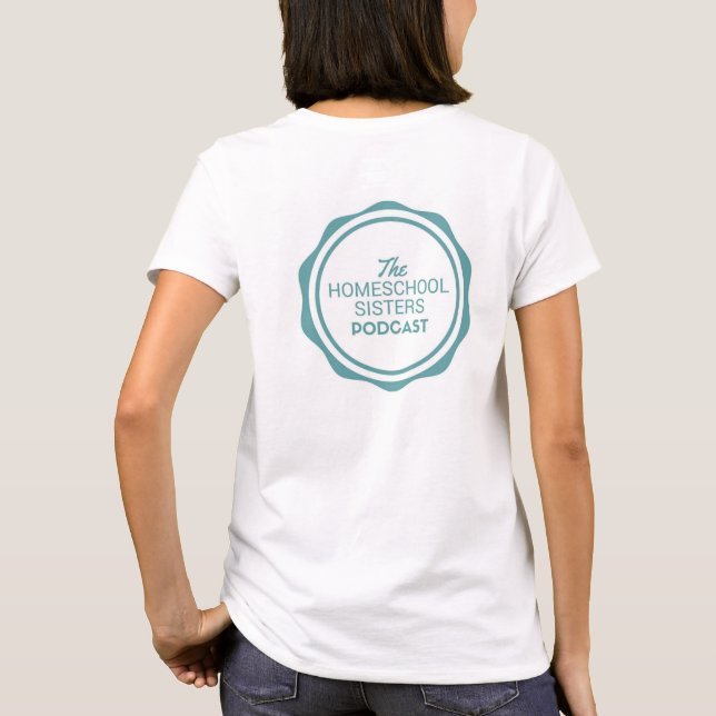T-shirt Homeschool est ma confiture (Dos)