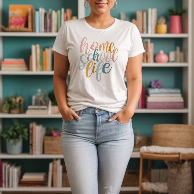 T-shirt Homeschool Life Signature (Créateur téléchargé)