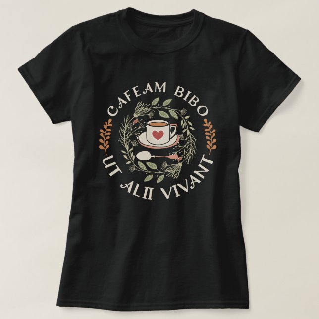T-shirt Homeschool Mom Coffee Lovers CC Tutor CC Director (Design devant)