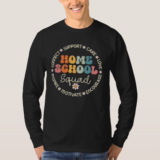T-shirt Homeschool Squad Appreciation Week Back to School (Devant)