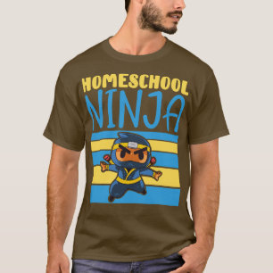 T-shirt Homeschooler Ninja Learning Homeschooling