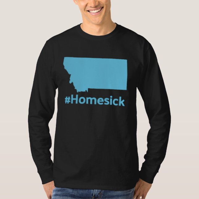 T-shirt Homesick for Montana (Devant)