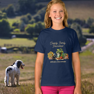T-shirt Homestead Produire la vie agricole