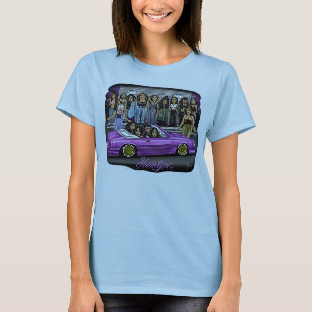 T-shirt Homiegirls (Devant)