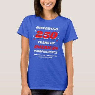 T-shirt Hommage à 250 ans d'indépendance américaine