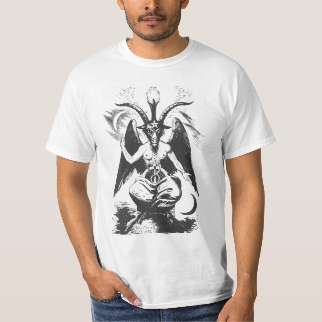 T-shirt Hommage À Anton Szandor Lavey (Devant)