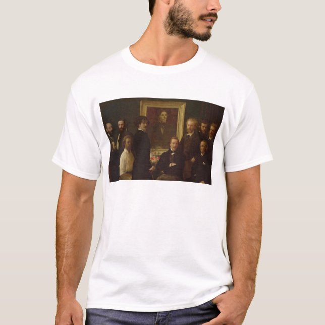 T-shirt Hommage à Delacroix, 1864 (Devant)