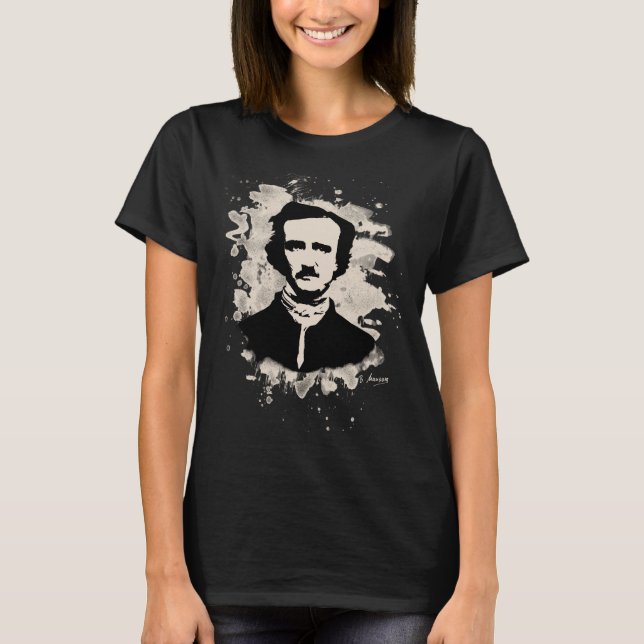 T-shirt Hommage à Edgar Allan Poe (Devant)