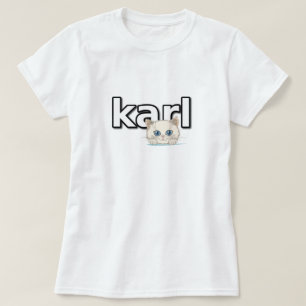 T-shirt Hommage à Karl Lagerfeld