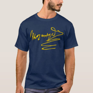 T-shirt HOMMAGE à la signature d'or MOZART/3D
