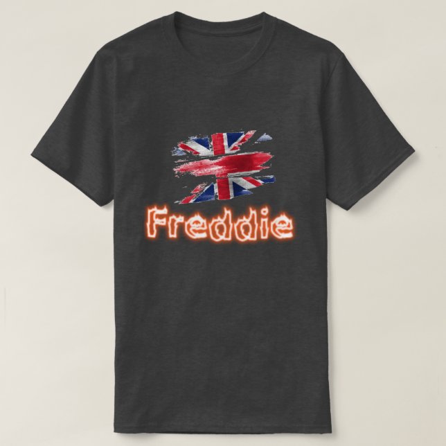 T-shirt Hommage au feu de Freddie (Design devant)
