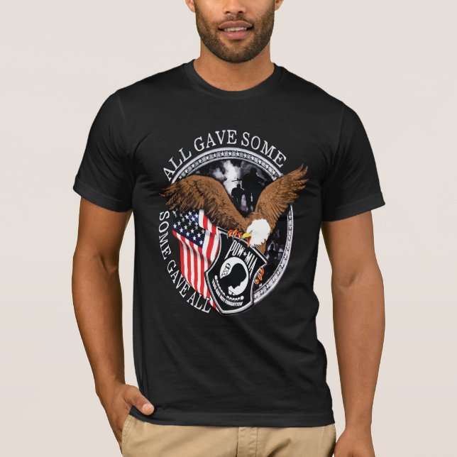 T-shirt Hommage aux guerres militaires patriotiques (Devant)