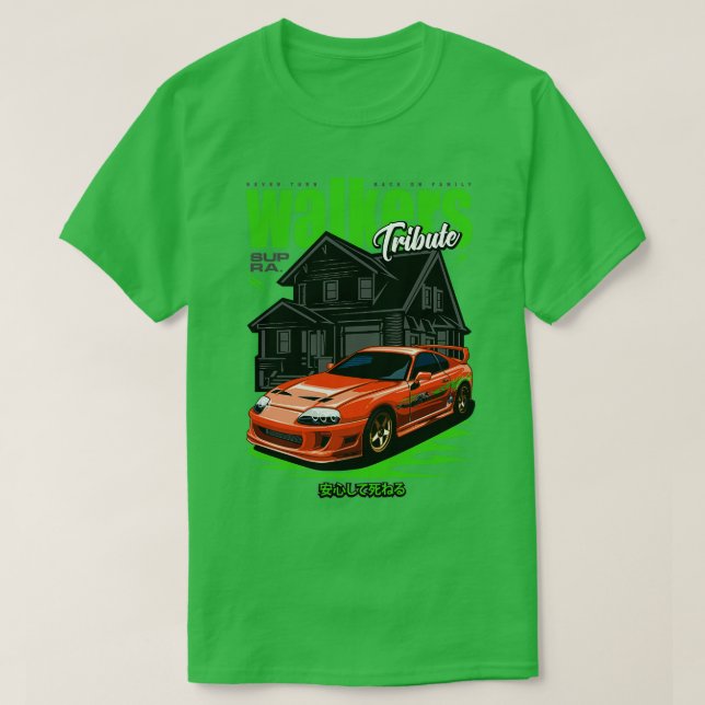 T-shirt Hommage Aux Travailleurs (Design devant)