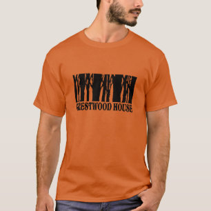 T-shirt Hommage de Chambre de Crestwood (graphique noir)