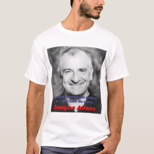 T-shirt Hommage de Douglas Adams