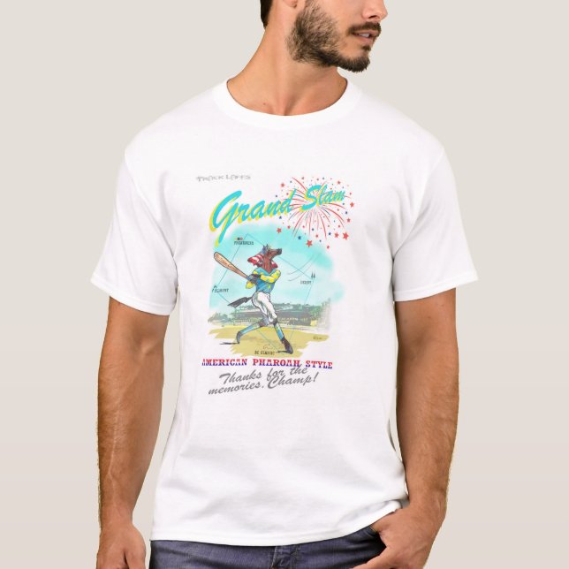 T-shirt Hommage de Grand Chelem de Pharoah d'Américain (Devant)