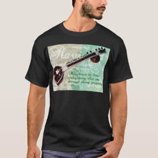T-shirt Hommage de Ravi Shankar au sitar et à la musique