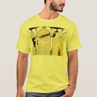 T-shirt Hommage de Ravi Shankar au sitar - voûtes,
