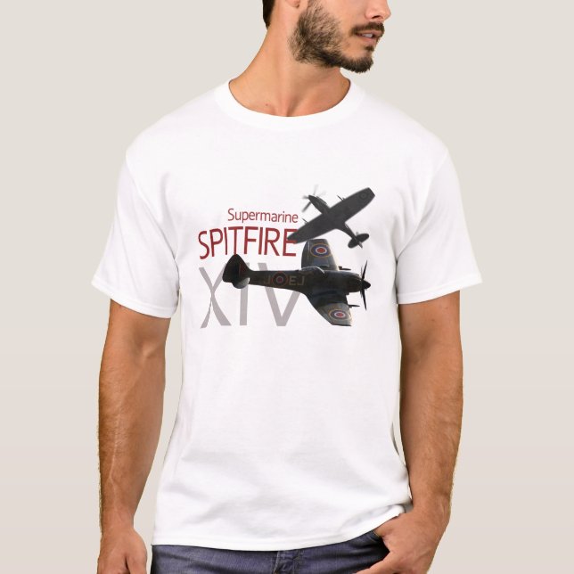 T-shirt Hommage du Spitfire Mk XIV TFC (Devant)