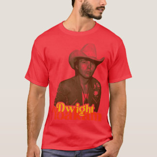 T-shirt Hommage Du Ventilateur De Country Dwight Yoakam Re