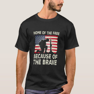 T-shirt Hommage Militaire Maison des Libres Soldat Courage