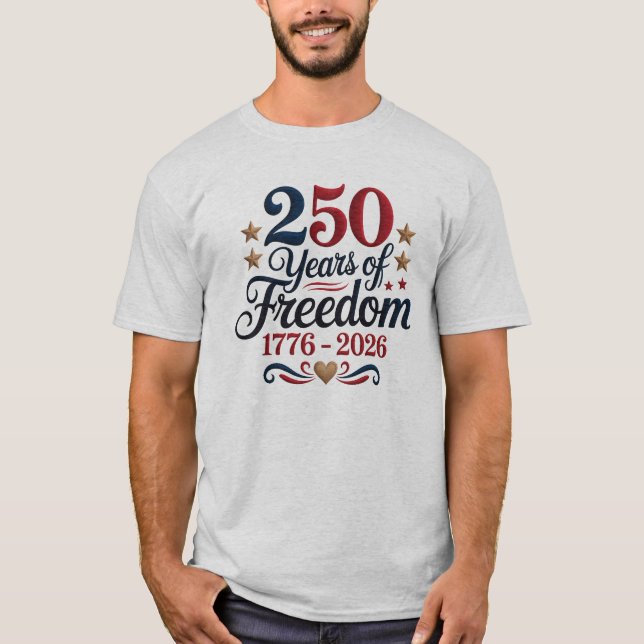 T-shirt homme 250 ans (Devant)
