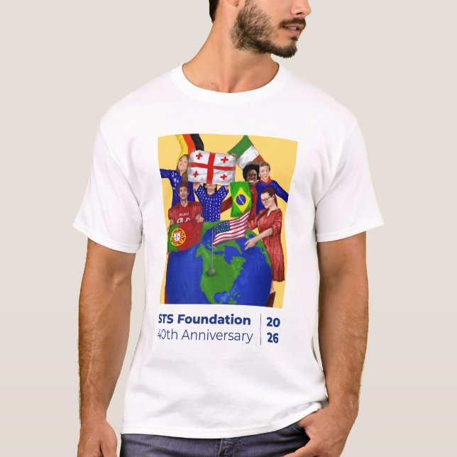 T-Shirt Homme 40e Anniversaire STS Foundation (Devant)