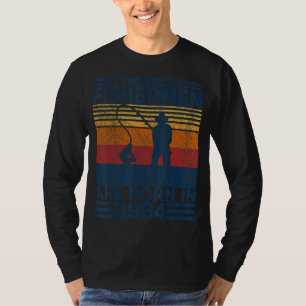 T-shirt Homme 58 ans Pêcheur Pêche 58e anniversaire