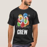 T-shirt homme 90th Birthday Crew 90 Party Crew Gro<br><div class="desc">90th Birthday Crew 90 Party Crew Group Friends Design Anniversaire Cadeau Tee Men T-shirt Classic Collection.</div>