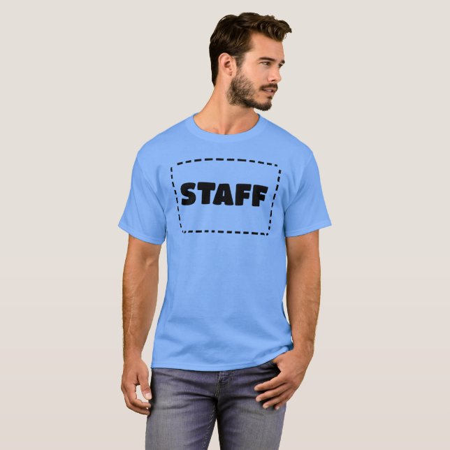 T-shirt homme à 2 faces rectangle en pointes du PE (Devant entier)