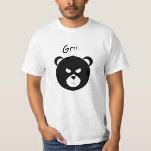 T-shirt homme à l'ours grincheux