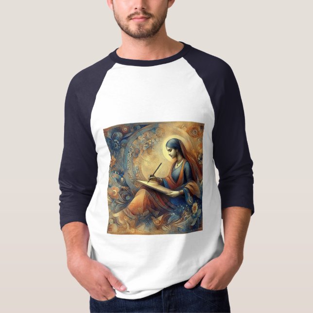 T-shirt homme à manches complètes - Décontracté (Devant)