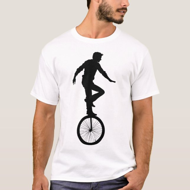T-shirt Homme à monocycle (Devant)