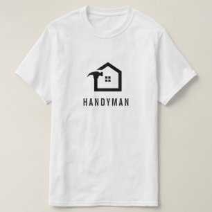 T-shirt Homme à Tout Faire de Construction Élégant Noir &