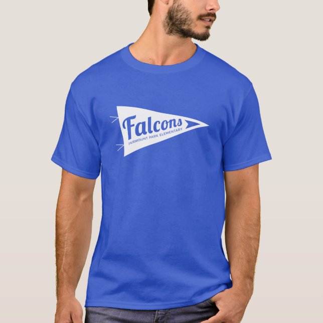 T-shirt homme adulte Pennant FPE (Devant)
