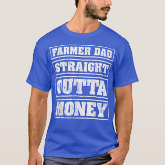 T-shirt Homme Agricole papa droit hors de l'argent Drôle a