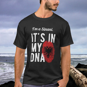 T-shirt homme albanais personnalisable