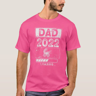 T-shirt Homme attendu Papa 2022 annonce papa Vintage Look
